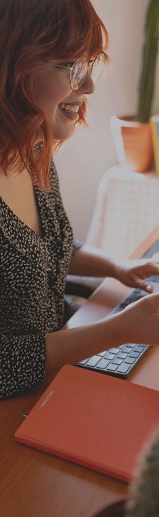 Web designer building a website for a small business in New Jersey